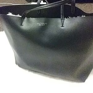 Victoria secret black tote bag
